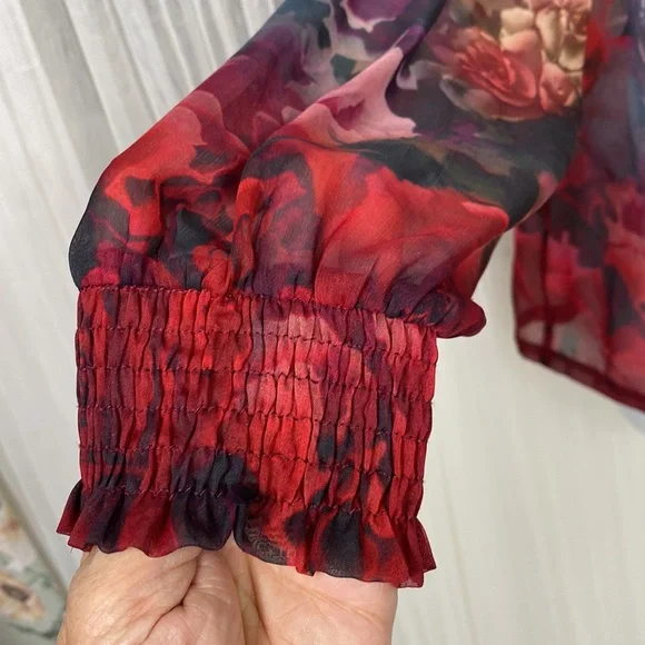 Carolina silk blouse by Cream - Picture 5 of 17